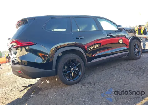 2025 Toyota Grand Highlander Hybrid Nightshade Edition z USA, uszkodzony, nr VIN 5TDACAB58SS034116